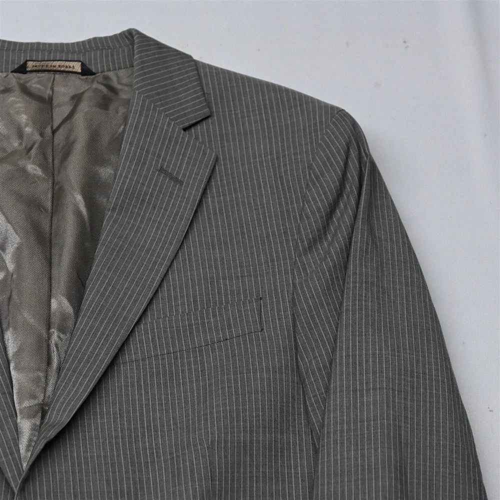 Banana Republic 38S Stripe Wool Cashmere Tailored 619677 Sport Coat Suit‎ Jacket